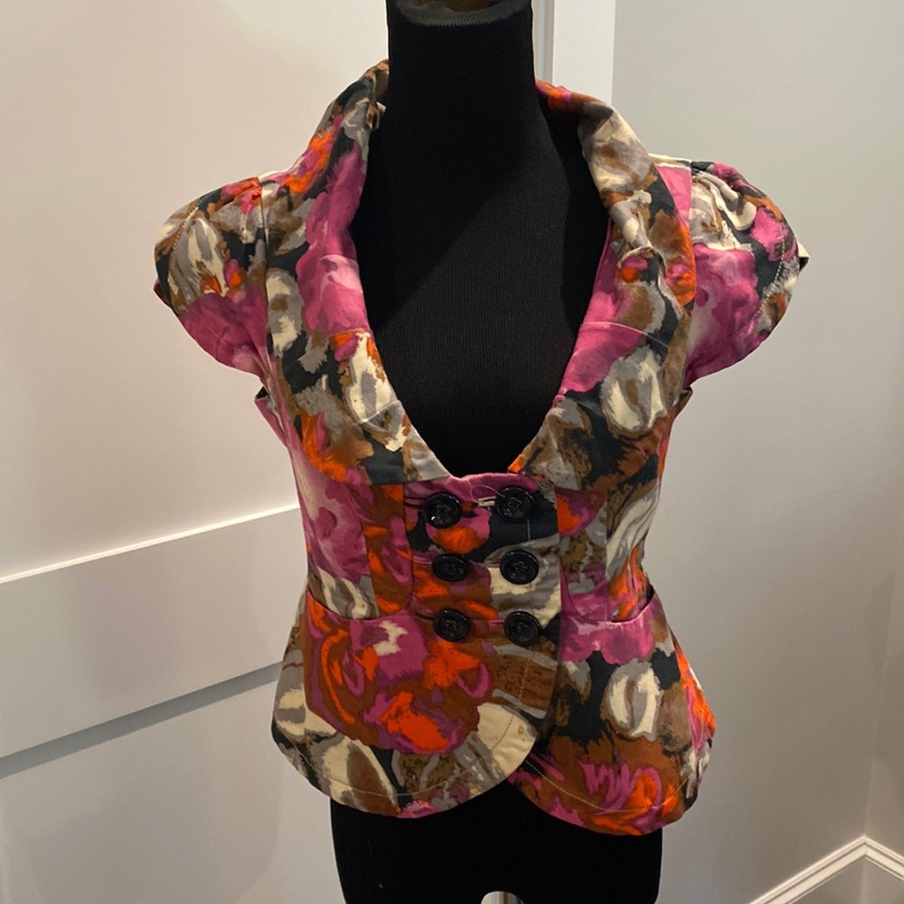 Super cute jacket.   Jeans or work.